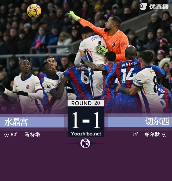 水晶宫vs<a href=/zuqiuxm/chelsea/ target=_blank class=infotextkey>切尔西</a>
