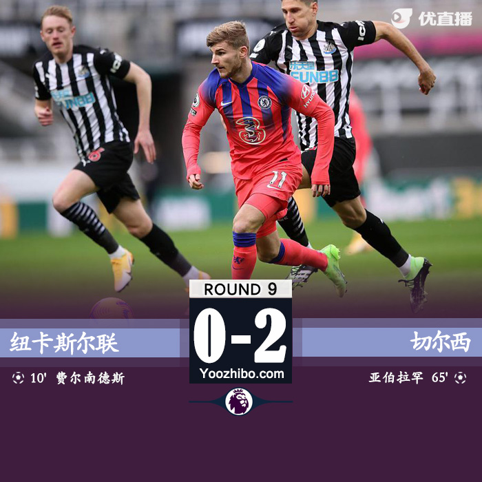 <a href=/zuqiuxm/chelsea/ target=_blank class=infotextkey>切尔西</a>2-0纽卡斯尔
