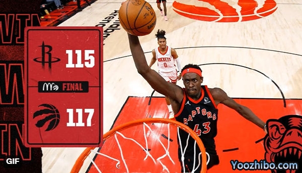 猛龙117-115逆转火箭 西卡29+12+7 特伦特26分 小波特35+10