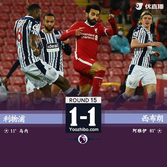 <a href=/zuqiuxm/liverpool/ target=_blank class=infotextkey>利物浦</a>1-1西布朗